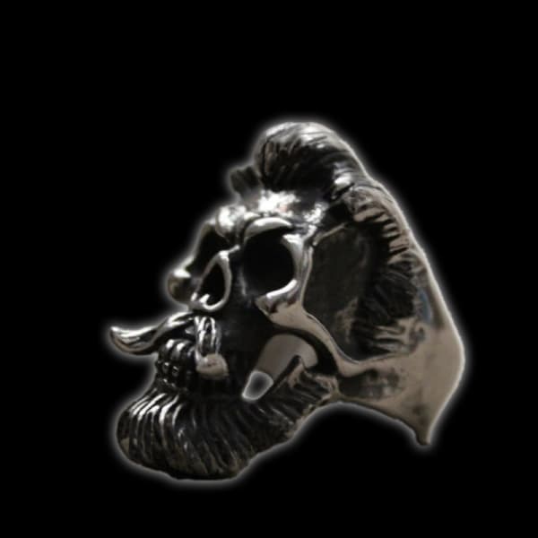 Hipster Skull Ring