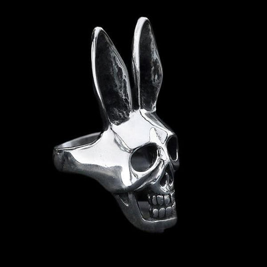 Rabbit Skull Ring