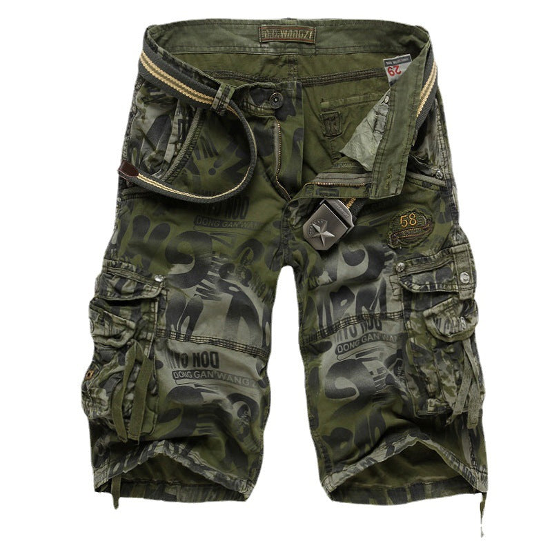 Crestsport Men's Camouflage Cargo Shorts