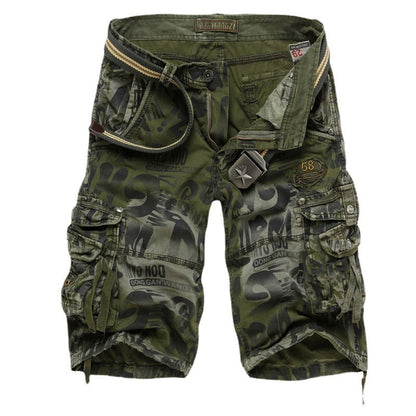 Crestsport Men's Camouflage Cargo Shorts