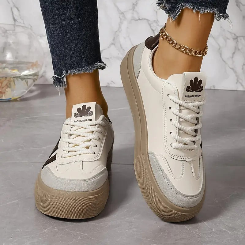 Women's Colorblock Trendy Sneakers