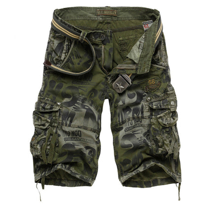 Crestsport Men's Camouflage Cargo Shorts