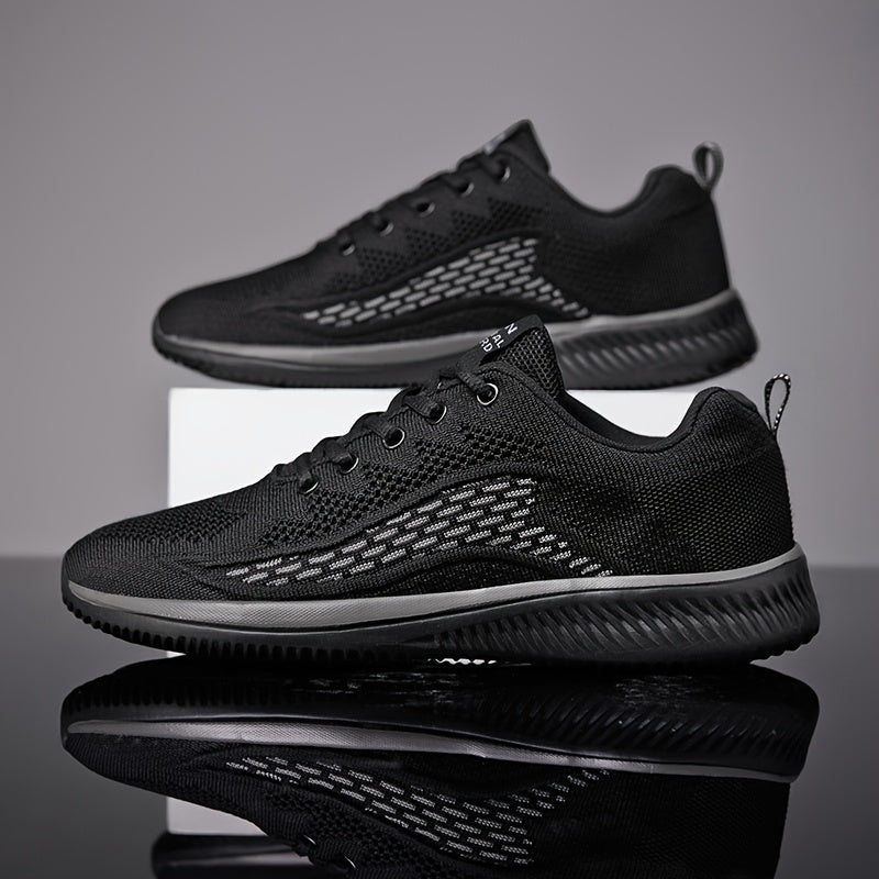 MEN'S EXTENDED WIDTH FOOT AND HEEL COMFORTABLE BREATHABLE SNEAKERS