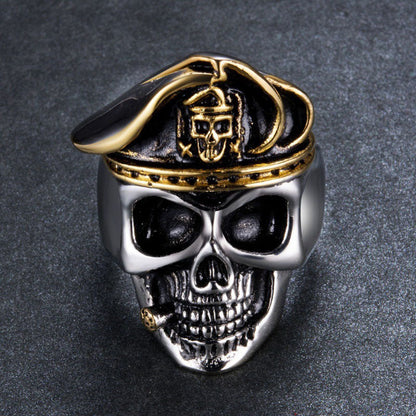 Silver Army Ring