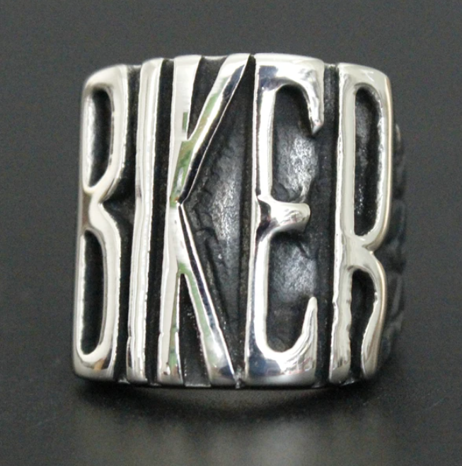 Biker Style Ring