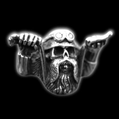 Biker Skull Ring