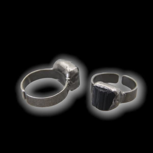Black Quartz Ring