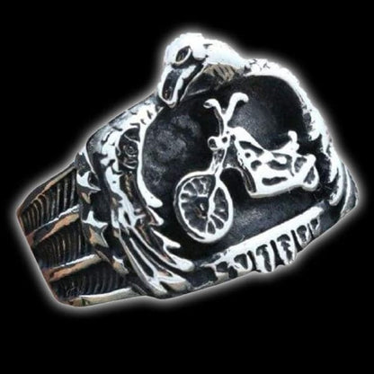 Chopper Biker Ring