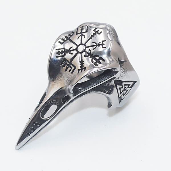 Crow Skull Ring