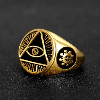 Eye of Providence Ring