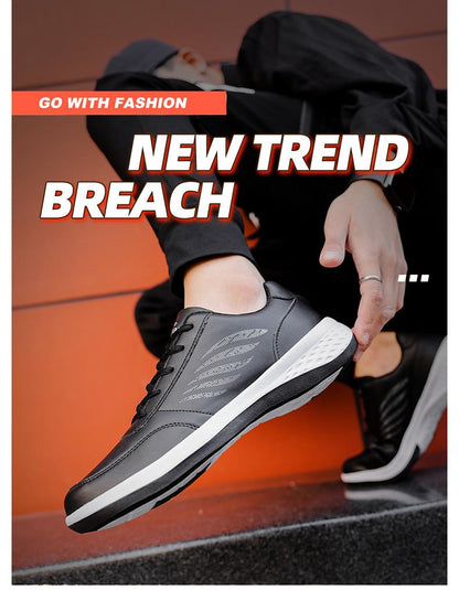 MEN'S COMFORTABLE AND BREATHABLE SPORTS SHOES WITH GRIP MARKS