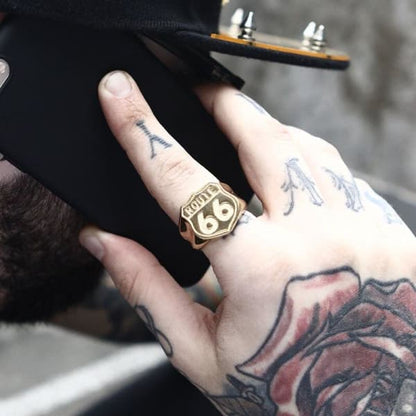 Golden Road Biker Ring