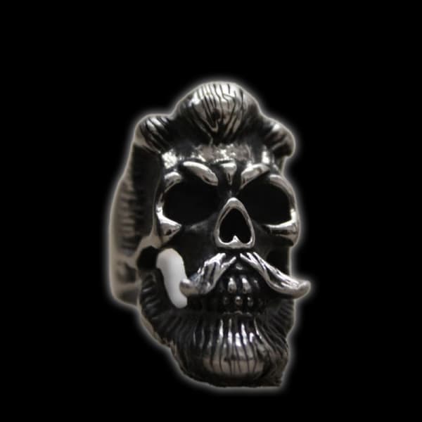 Hipster Skull Ring