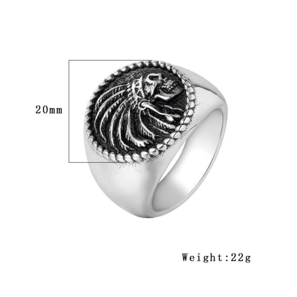 Indian (Signet) Skull Ring