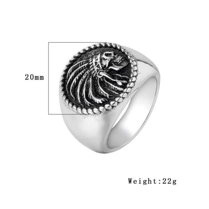 Indian (Signet) Skull Ring