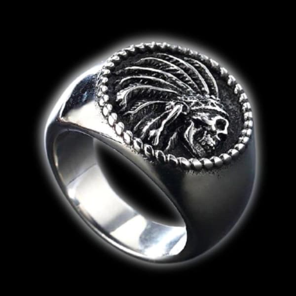 Indian (Signet) Skull Ring