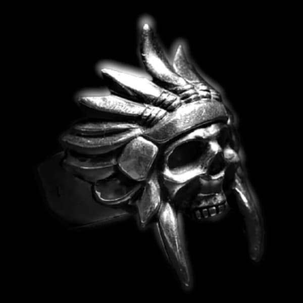 Indian Skull Ring