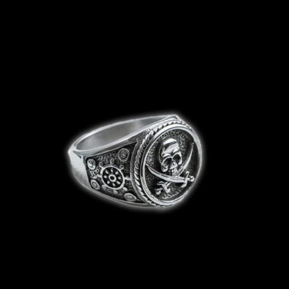 Jack Sparrow Skull Ring