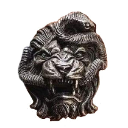 LION & SNAKE RING