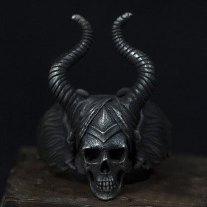 Maleficent Skull Ring