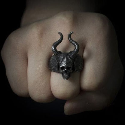 Maleficent Skull Ring