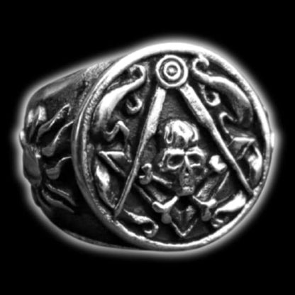 Masonic Ring with skull