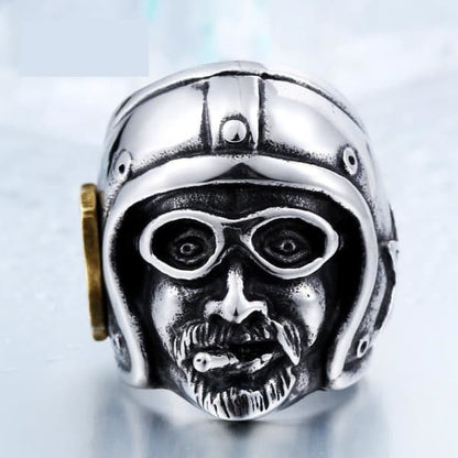 Old School Biker Ring