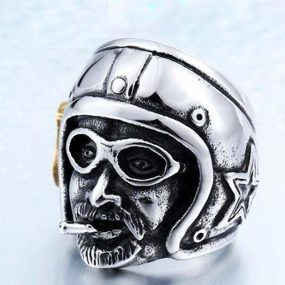 Old School Biker Ring