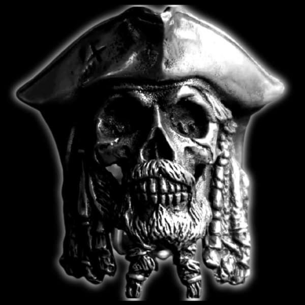 Pirate Skull Ring - Jack Sparrow