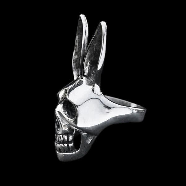 Rabbit Skull Ring