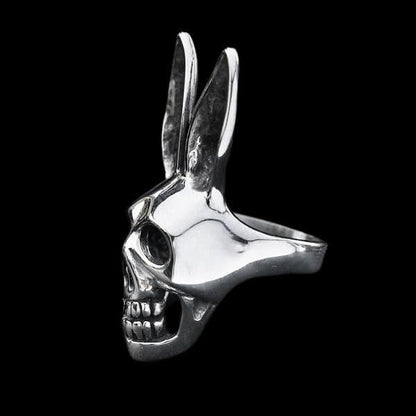 Rabbit Skull Ring