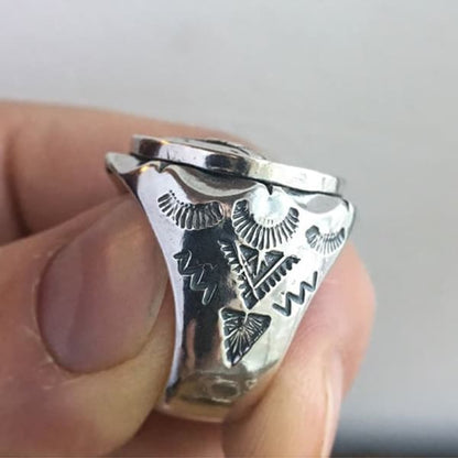 Signet Skull Ring