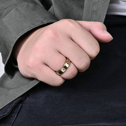 Silver and Gold Spinner Rings