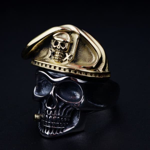 Silver Army Ring
