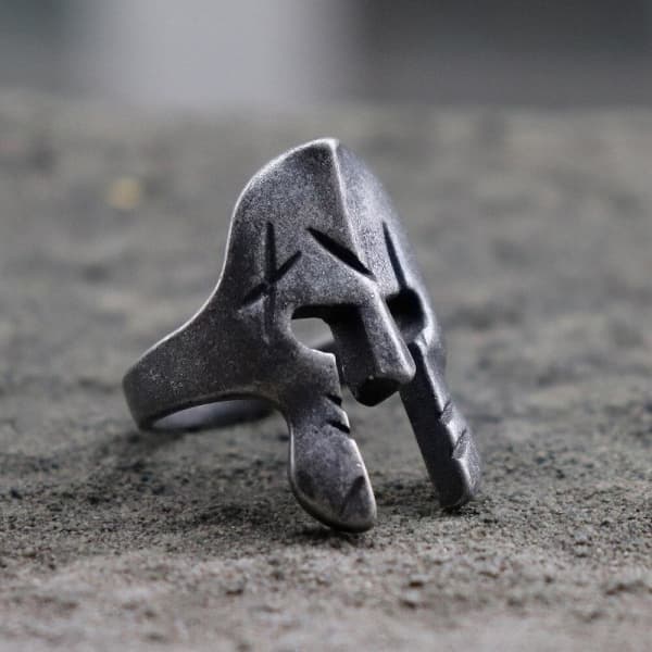 Spartan Ring - Vintage, Stainless Steel