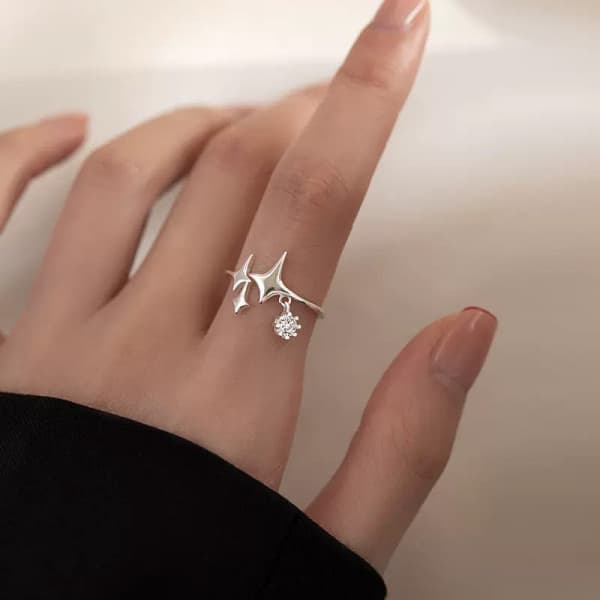 Star Ring Sterling Silver