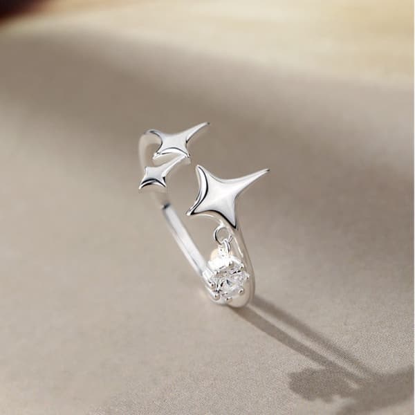 Star Ring Sterling Silver