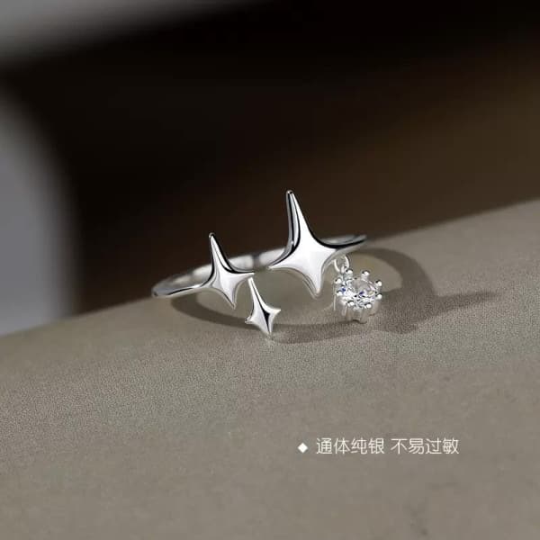 Star Ring Sterling Silver