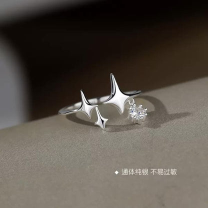 Star Ring Sterling Silver