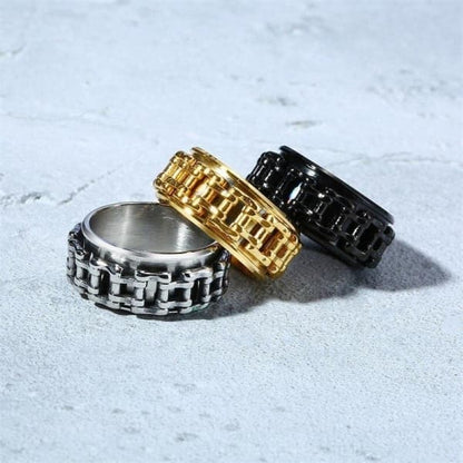 Steampunk Chain Ring