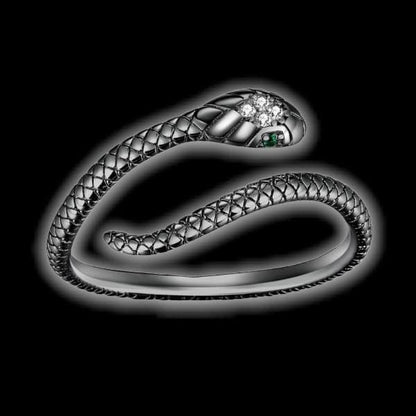 Sterling Silver Coffin Ring