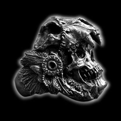 Viking Skull Ring