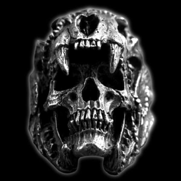 Viking Skull Ring
